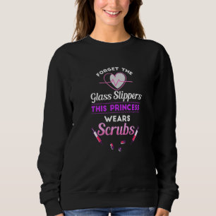 Vergessen Sie die Glashüpfer dieser Prinzessin trä Sweatshirt