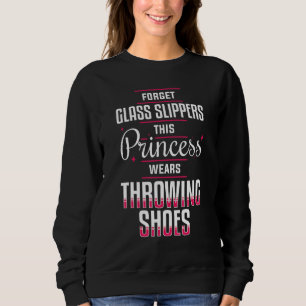 Vergessen Sie die Glashüpfer in dieser Prinzessin Sweatshirt