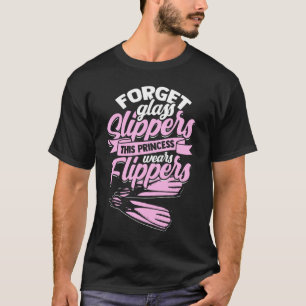 Vergessen Sie die Hausschuhe aus Glas Schwimmer Sc T-Shirt