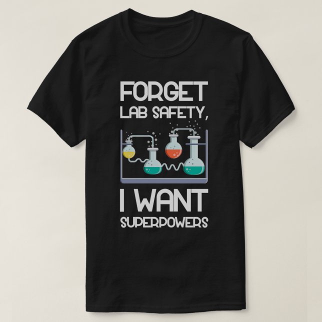 Vergessen Sie die Sicherheit von Labradoren Ich Wo T-Shirt (Design vorne)