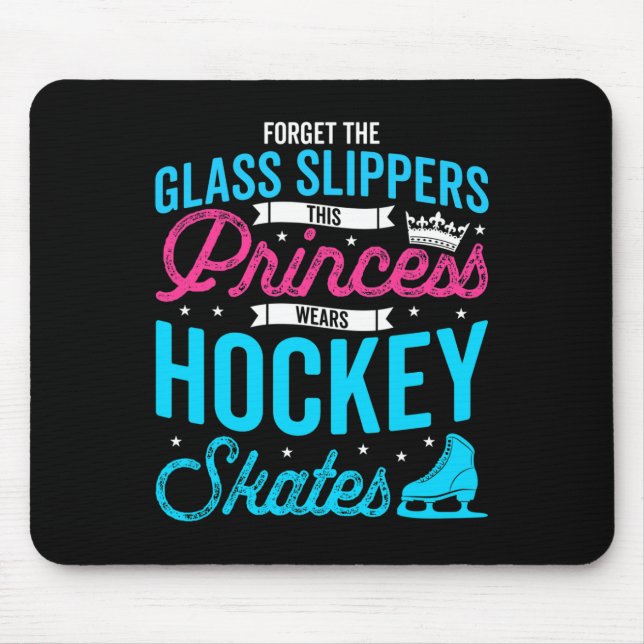 Vergessen Sie Glass Slippers Dieses Princess trägt Mousepad (Vorne)