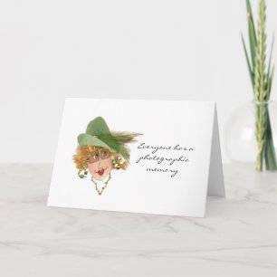 Vergessen Sie Ihre Geburtstagskarte Karte