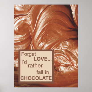 Vergessen Sie Liebe Poster