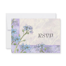 Vergessen Sie mir nicht Blume Frühlingskarten für 