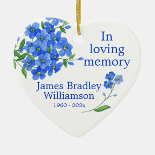 Vergessen Sie mir nicht die Gedächtniswahrheit Keramik Ornament