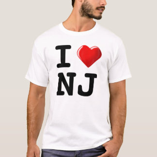 Vergessen Sie New York! I Liebe New-Jersey! T-Shirt