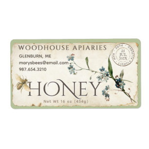 Vergessen Sie nicht-Blume Pergament Honig Honig