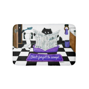 Vergessen Sie nicht, Cat Bath Mat by Bihrle zu sch Badematte