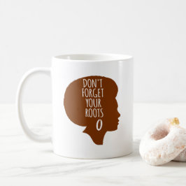 Vergessen Sie nicht, dass Sie einen schwarz-afrika Kaffeetasse