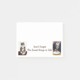 Vergessen Sie nicht die Fotovorlage Post-it Klebezettel