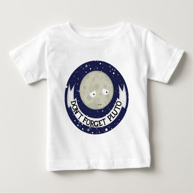 Vergessen Sie nicht Pluto Baby T-shirt (Vorderseite)