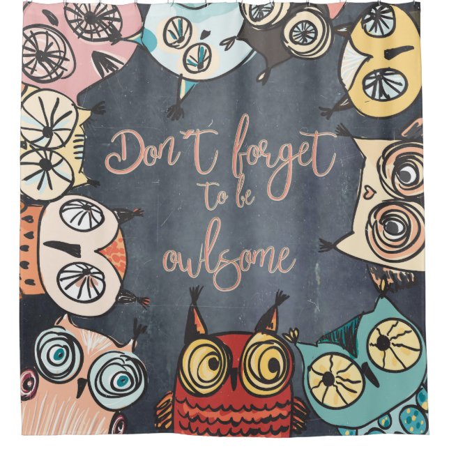 Vergessen Sie nicht, sich zu fühlen Duschvorhang (Vorderseite)