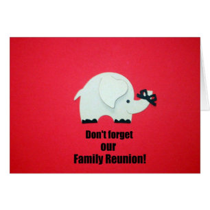 Vergessen Sie nicht unsere Wiedersehen!