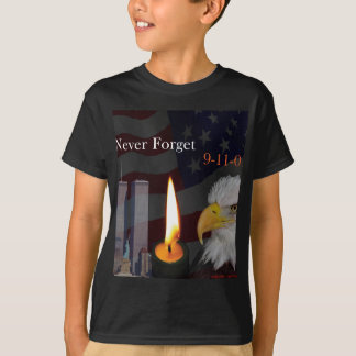 Vergessen Sie nie 9-11-01 T-Shirt