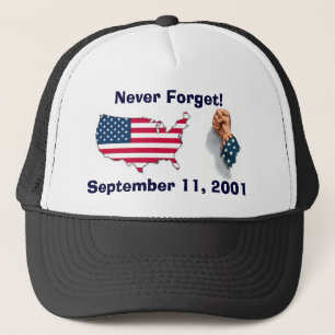 Vergessen Sie nie den 911 Denkmal-Hut Truckerkappe