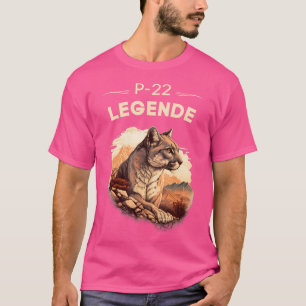 Vergessen Sie nie den Berg P-22 Lion Griffith Moun T-Shirt