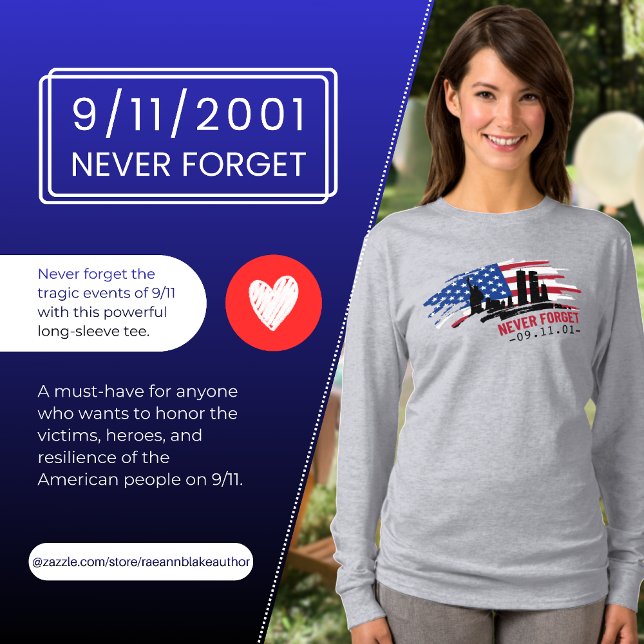 Vergessen Sie nie den T - Shirt 9/11 (Von Creator hochgeladen)