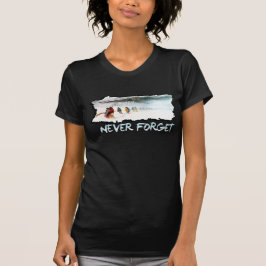 Vergessen Sie nie die Spur der Risse T-Shirt