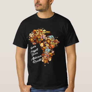 Vergessen Sie nie Ihren afrikanische Wurzeln T - S T-Shirt