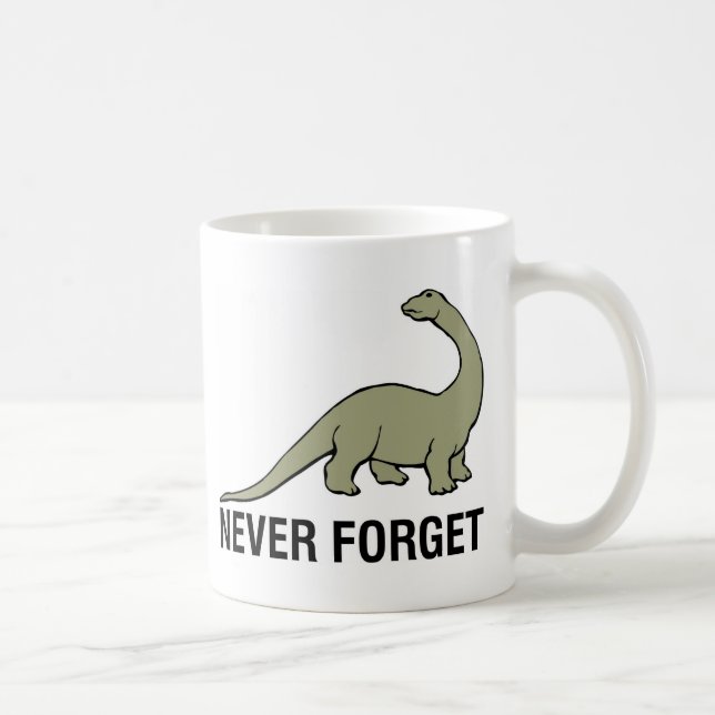 Vergessen Sie nie Kaffeetasse (Rechts)