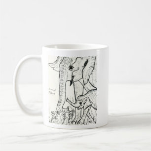 Vergessen Sie nie Kaffeetasse