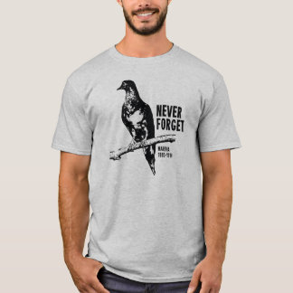 Vergessen Sie nie Passagier-Taube Martha T-Shirt