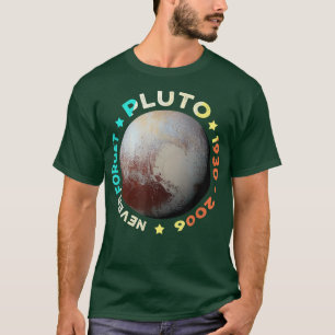 Vergessen Sie nie Pluto Shirts Funny Retro Planet