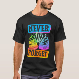 Vergessen Sie nie Spielzeug 1990 Musik Retro Music T-Shirt