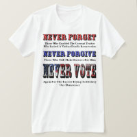 VERGESSEN SIE NIE, VERGESSEN SIE, STIMMEN WIEDER F