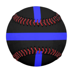 Vergessen Sie niemals die dünne blaue Linie Baseball