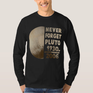 Vergessen Sie niemals die Planet-Raumfahrtwissensc T-Shirt