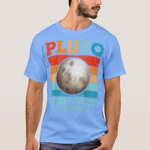 Vergessen Sie niemals Pluto Shirt Nerdy Astronomie