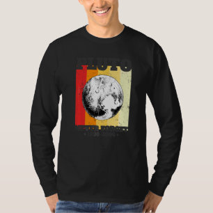 Vergessen Sie Pluto Retro-Stil  Weltraumwissenscha T-Shirt
