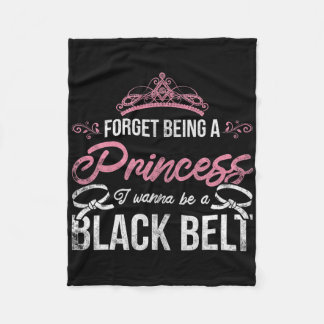 Vergessen Sie, Prinzessin zu sein, werde ich ein s Fleecedecke