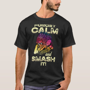 Vergessen Sie Ruhe und schlagen Sie es Ping Pong P T-Shirt