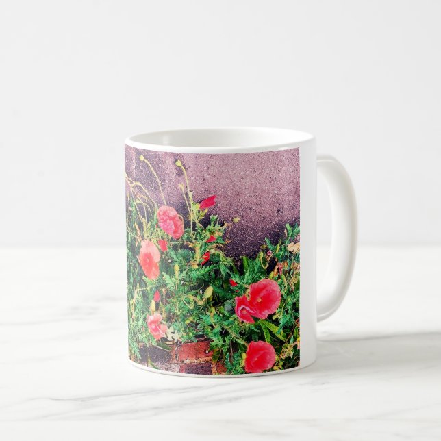 Vergessen Sie uns nicht, Erinnerung Tag Tasse (VorderseiteRechts)