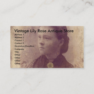 Vergessen Visitenkarte