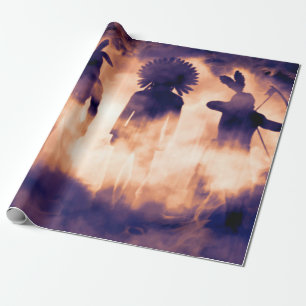 Vergessene amerikanische Krieger, die von ihm herv Geschenkpapier