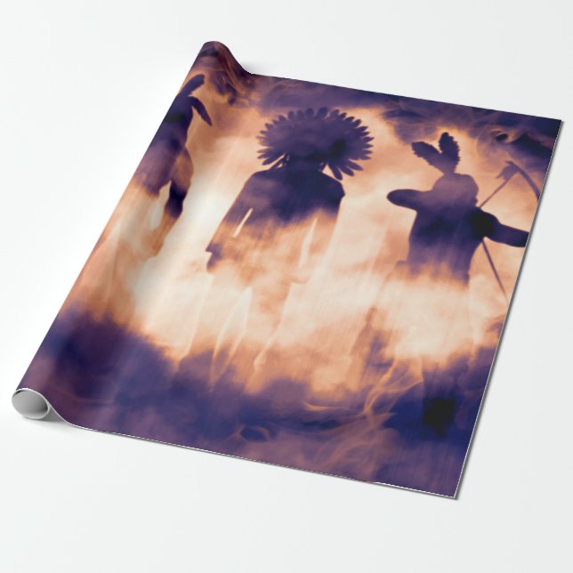 Vergessene amerikanische Krieger, die von ihm herv Geschenkpapier (Ungerollt)