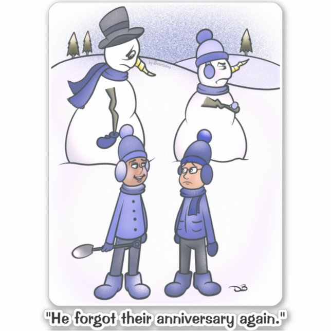 Vergessene Anniversary Square Sticker (Vorderseite)