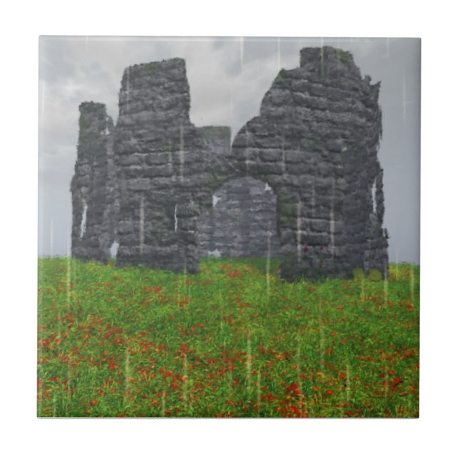 Vergessene Streife dekorative Tile Fliese (Vorderseite)