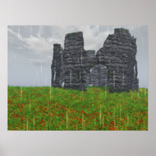 Vergessene Streikwerbung Poster