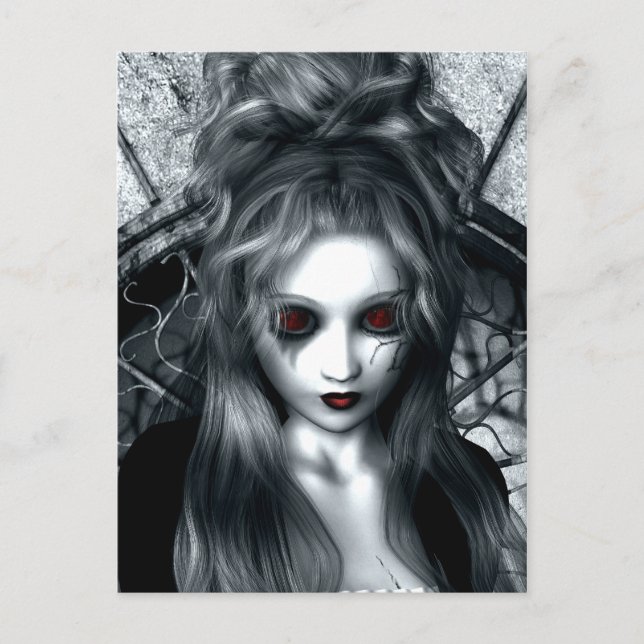 Vergessene Tempest Gothic Postcard Postkarte (Vorderseite)