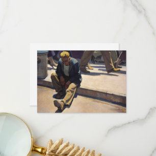 Vergessener Mann von Maynard Dixon Dankeskarte