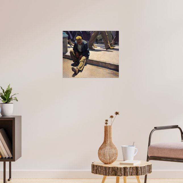 Vergessener Mann von Maynard Dixon Poster (Wohnzimmer 3)