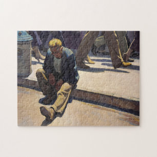 Vergessener Mann von Maynard Dixon Puzzle