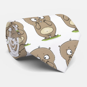 Vergesslicher, bezaubernder Hamster-Cartoon Krawatte