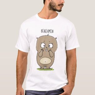 Vergesslicher, bezaubernder Hamster-Cartoon T-Shirt
