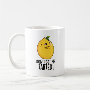 Vergesst mich nicht mit einem lustigen Lemon Pun Kaffeetasse