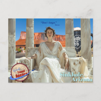 "Vergesst Winona nicht" Souvenir Post Card Postkarte